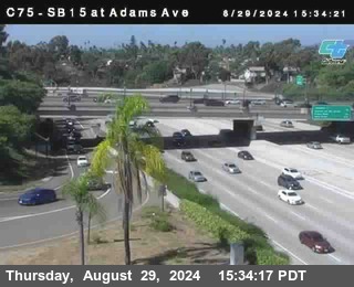 SB 15 at Adams Ave (On Ramp)