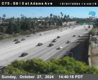 SB 15 at Adams Ave (On Ramp)