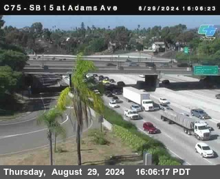 SB 15 at Adams Ave (On Ramp)