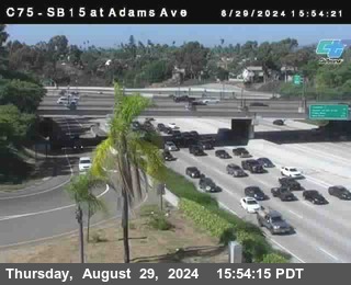 SB 15 at Adams Ave (On Ramp)