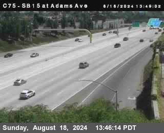 SB 15 at Adams Ave (On Ramp)