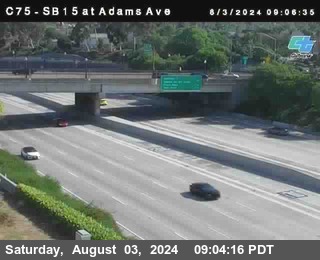 SB 15 at Adams Ave (On Ramp)