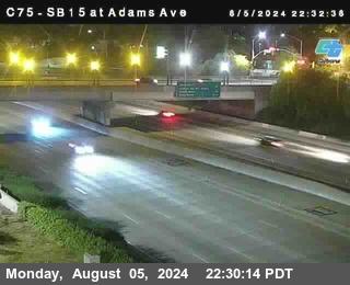 SB 15 at Adams Ave (On Ramp)