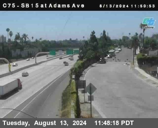 SB 15 at Adams Ave (On Ramp)