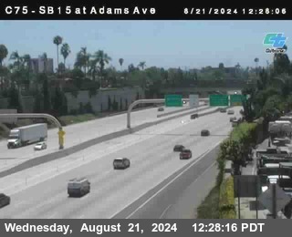 SB 15 at Adams Ave (On Ramp)