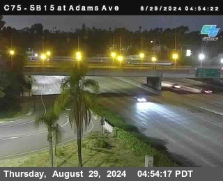 SB 15 at Adams Ave (On Ramp)