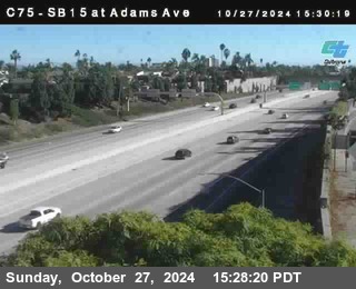 SB 15 at Adams Ave (On Ramp)