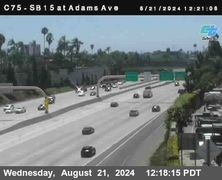 SB 15 at Adams Ave (On Ramp)