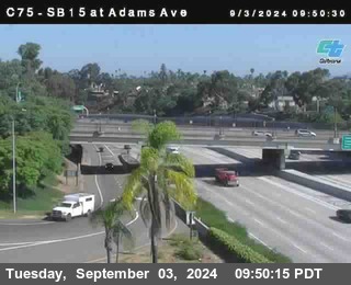 SB 15 at Adams Ave (On Ramp)