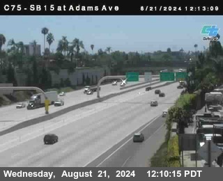 SB 15 at Adams Ave (On Ramp)