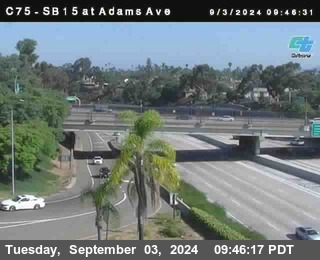 SB 15 at Adams Ave (On Ramp)