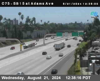 SB 15 at Adams Ave (On Ramp)