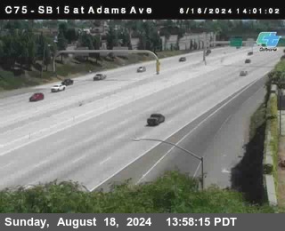 SB 15 at Adams Ave (On Ramp)