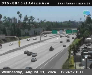 SB 15 at Adams Ave (On Ramp)