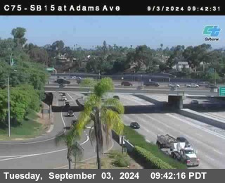 SB 15 at Adams Ave (On Ramp)