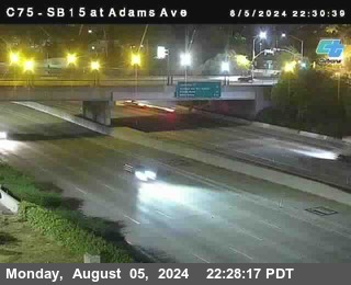 SB 15 at Adams Ave (On Ramp)