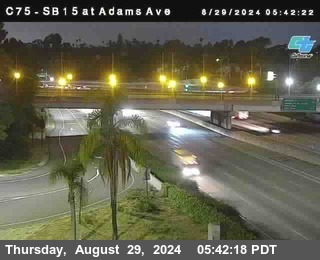 SB 15 at Adams Ave (On Ramp)