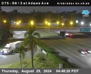 SB 15 at Adams Ave (On Ramp)