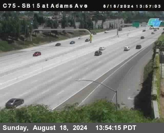 SB 15 at Adams Ave (On Ramp)