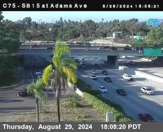 SB 15 at Adams Ave (On Ramp)