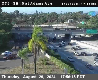 SB 15 at Adams Ave (On Ramp)