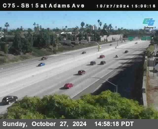 SB 15 at Adams Ave (On Ramp)