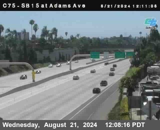 SB 15 at Adams Ave (On Ramp)