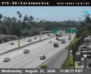 SB 15 at Adams Ave (On Ramp)