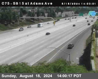 SB 15 at Adams Ave (On Ramp)