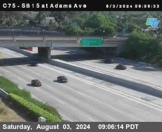 SB 15 at Adams Ave (On Ramp)