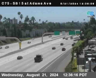 SB 15 at Adams Ave (On Ramp)