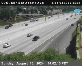 SB 15 at Adams Ave (On Ramp)