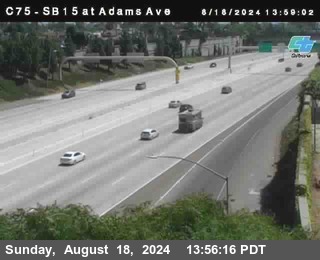 SB 15 at Adams Ave (On Ramp)