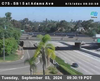 SB 15 at Adams Ave (On Ramp)