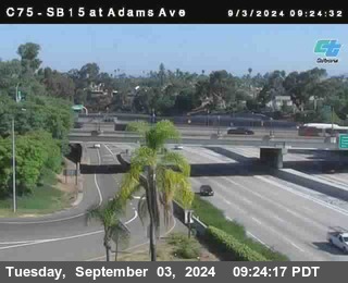 SB 15 at Adams Ave (On Ramp)