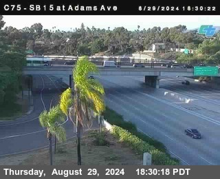 SB 15 at Adams Ave (On Ramp)