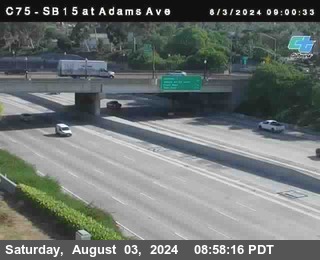 SB 15 at Adams Ave (On Ramp)