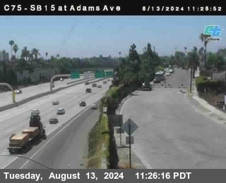 SB 15 at Adams Ave (On Ramp)