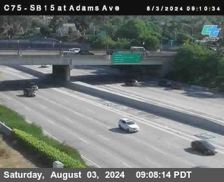 SB 15 at Adams Ave (On Ramp)