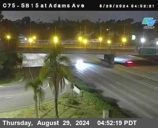 SB 15 at Adams Ave (On Ramp)