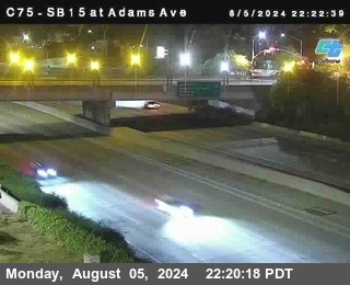 SB 15 at Adams Ave (On Ramp)