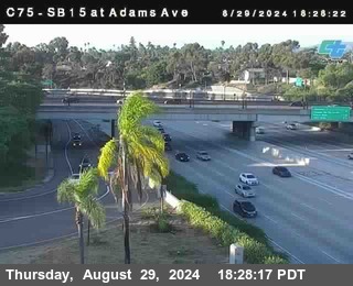 SB 15 at Adams Ave (On Ramp)