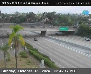 SB 15 at Adams Ave (On Ramp)