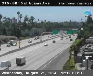 SB 15 at Adams Ave (On Ramp)