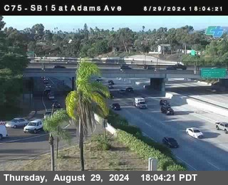 SB 15 at Adams Ave (On Ramp)