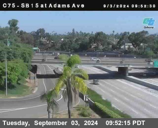 SB 15 at Adams Ave (On Ramp)