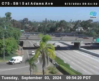 SB 15 at Adams Ave (On Ramp)