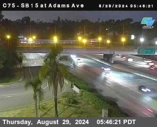 SB 15 at Adams Ave (On Ramp)