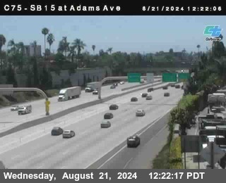 SB 15 at Adams Ave (On Ramp)