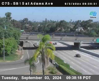 SB 15 at Adams Ave (On Ramp)